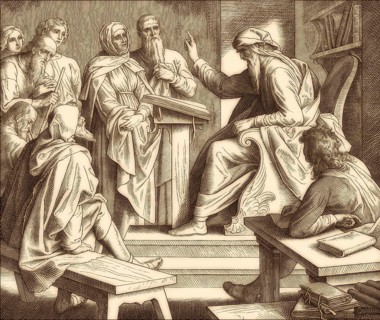 Jesus Ben Sirach, Old Testament, by Julius Schnorr von Carolsfeld