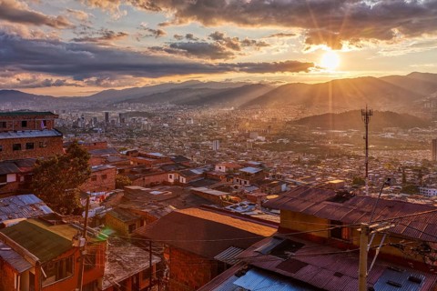 City view, Medellin, Colombia