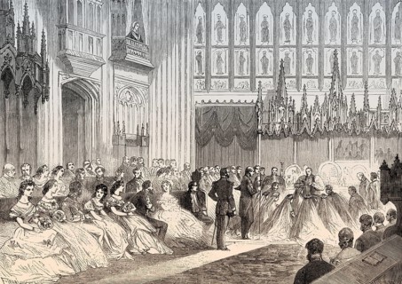 Marriage of Prince Albert Edward (later King Edward VII) and Alexandra of Denmark, St. George's