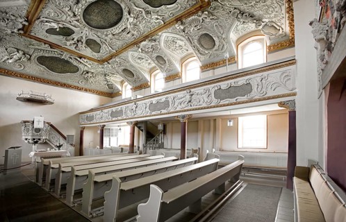 Baroque church of Greifenstein Castle, Hesse, Germany