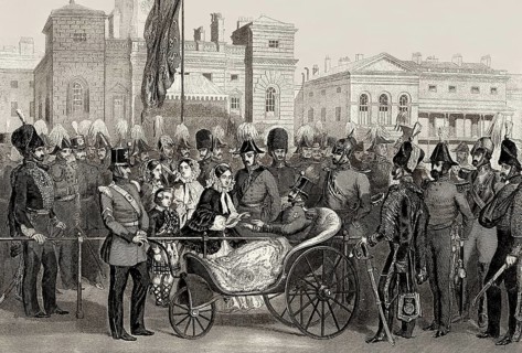 Queen Victoria distributing Crimean War medals, Crimean War