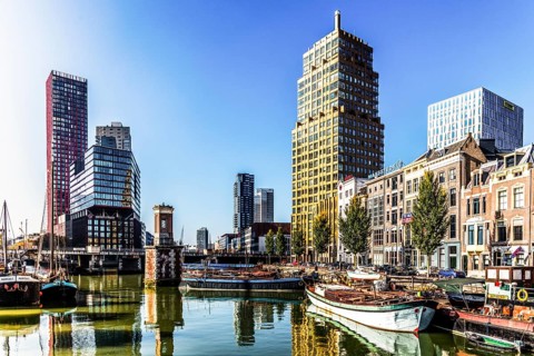 Historic Oude Haven, Rotterdam, Netherlands