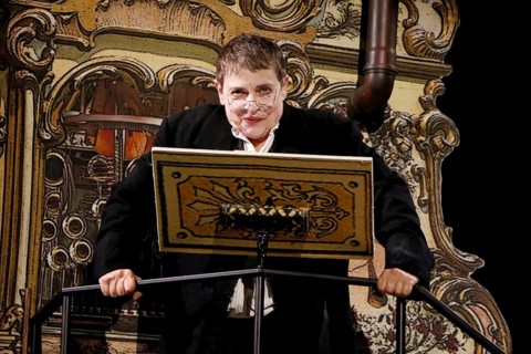 Katharina Thalbach during the photo rehearsal for SAUERKOHL AND MISDEEDS, a musical Wilhelm bush
