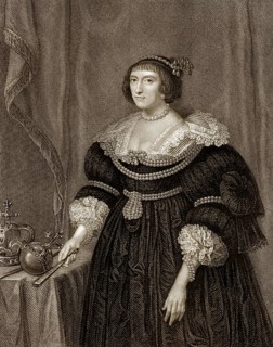 Elizabeth Stuart, die Winterkönigin, 1596 - 1662, als Ehefrau von Friedrich V., Kurfürst von der