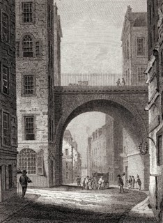The South Bridge, Edinburgh, Scotland, 19th century, Views in Edinburgh by J. & H. S. Storer
