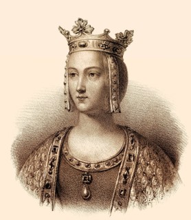 Isabella of Hainaut, Isabella von Hennegau, Isabelle de Hainaut, 1170-1190, Queen of France as the