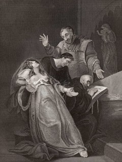 The prophecy in trance of Sister Elizabeth Barton, 1506 – 1534, English Catholic nun