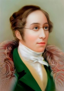 Carl Maria von Weber, 1786 - 1826, German composer, conductor and pianist, digitally edited