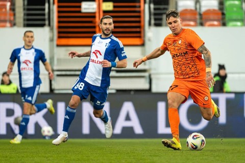 LUBIN, POLAND - MARCH 2, 2026: Football match between KGHM Zaglebie Lubin vs - Wisla Plock. In