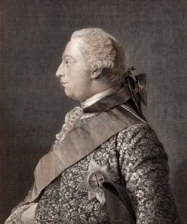 King George III or George William Frederick, 1738, 1820, King of Great Britain and King of Ireland