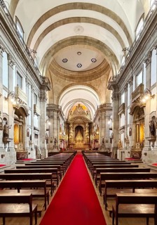 Igreja da Santíssima Trindade, Church of the Holy Trinity, its architect Carlos Amarante is also