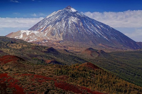 Canary Islands, Pico del Teide, sunrise, Tenerife, Canary Islands, Spain