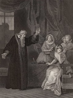 John Knox admonishing Mary Stuart, Queen of Scots, 16th century