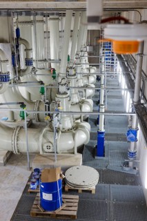 Oberhausen, Ruhr area, North Rhine-Westphalia, Germany - Emscher conversion, new Emscher AKE sewer,