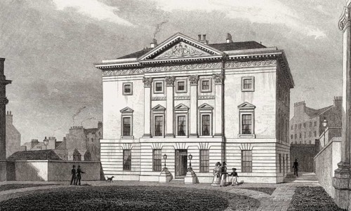 Dundas House, Royal Bank of Scotland, St Andrew's Square, Edinburgh, Scotland, 19th century, from