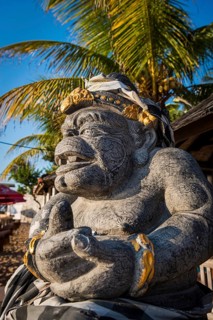 Temple figure, head, face, Hinduism, monkey, sacred, relaxation, wellness, facial expression,