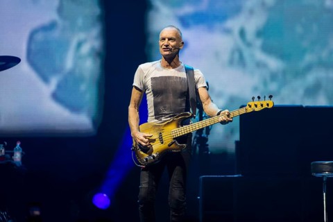 Sting (real name: Gordon Matthew Thomas Sumner, CBE) live on Sting 3.0 tour at Berlin's Uber Arena