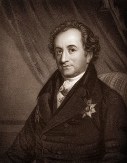 Johann Wolfgang von Goethe, 1749 - 1832, a German poet, Johann Wolfgang von Goethe, 1749 - 1832,