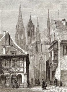 Freiburg im Breisgau, Baden-Württemberg, Germany, 19th century