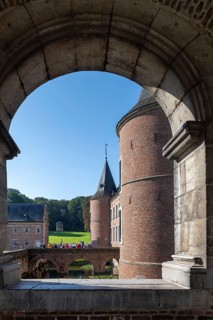 Commandery of Alden Biesen, 16th-century moated castle at Rijkhoven, Bilzen, province of Limburg,