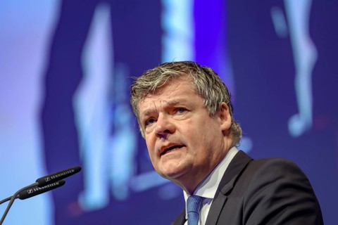 Düsseldorf, North Rhine-Westphalia, Germany - Dr Gerald Wissel, CEO UAV DACH (leading European