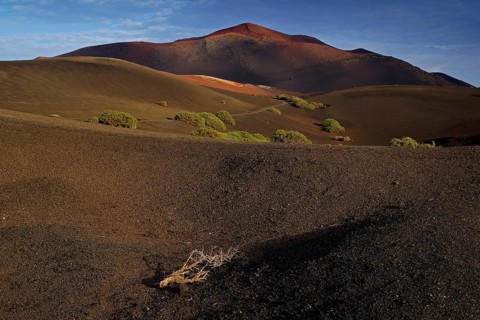 Canary Islands, Lanzarote, Timanfaya National Park, Dunes, Lanzarote, Canary Islands, Spain