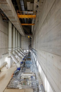 Oberhausen, Ruhr area, North Rhine-Westphalia, Germany - Emscher conversion, new Emscher AKE sewer,