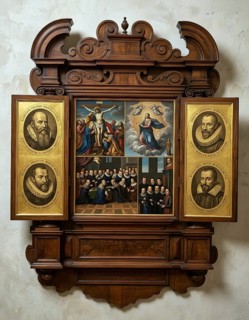 Invite the Nuremberg Master Singer in St. Catherine's Church in Nuremberg, shrine, piece of