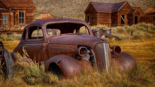 USA, California, Bodie, Ghost Town, Wild West, former gold mining settlement, Bodie, California,