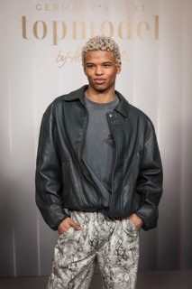 Jayden Lack at the preview of the 21st season of Germany's Next Topmodel - by Heidi Klum on 09.02