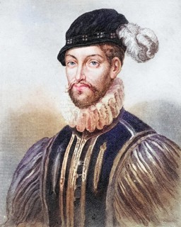 Gabriel de Lorges, Count of Montgomery, 1530-1574, French soldier, Historical, digitally restored