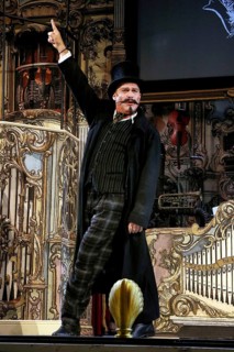 Katharina Thalbach during the photo rehearsal for SAUERKOHL AND MISDEEDS, a musical Wilhelm bush