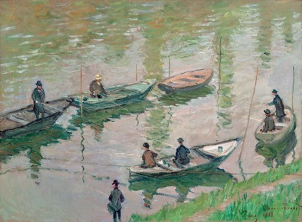 Claude Monet (b. 14 November 1840 in Paris as Oscar-Claude Monet, d. 5 December 1926) important