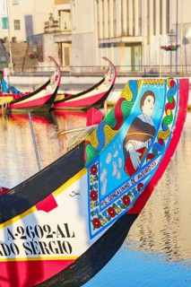 Moliceiro boats, Aveiro, Portugal