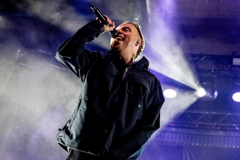 Singer Samuel David Carter from Architects live at Swiss Life Hall, Hanover, 13.01.2026