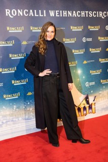Josephin bush at the premiere of the 20th Original Roncalli Christmas Circus in Berlin's Tempodrom