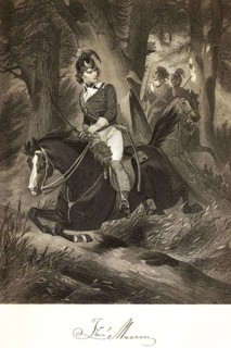 Francis Marion (1732-1795) bridge general, officer, new warfare, guerrilla tactics, attack from