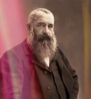 Claude Monet, 1840 – 1926, French painter and founder of Impressionism, digitally optimized based