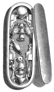 Grave goods of an ancient Greek coffin