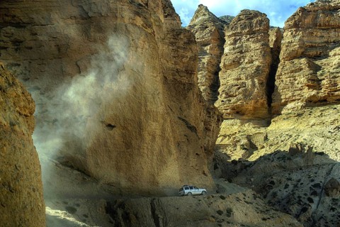 Nepal. Landlocked country in the Himalayas, mustang, mountains, Kali Gandaki gorge