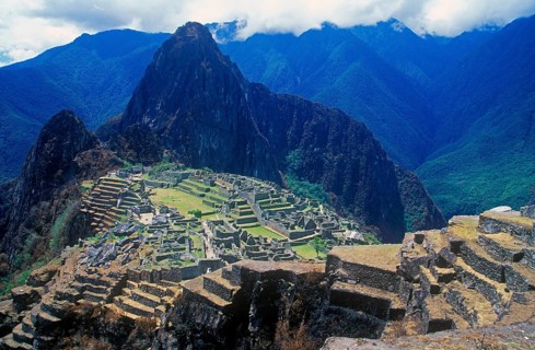 Machu Picchu, Andean Highlands, Peru, South America, September 1997, vintage, retro, old, historic