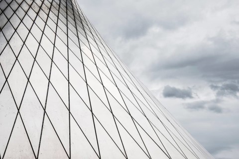Radarstation, antennas der earth station Raisting, Upper Bavaria, Bavaria, Germany