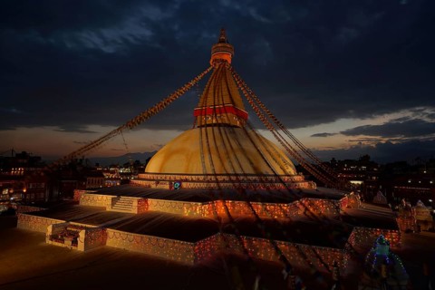 Nepal, Himalaya, Kathmandu, Buddha, Stupa, Bodnath, Buddhism, Religion, Monument, Building,