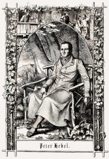 Johann Peter Hebel, 1760 - 1826, German poet, Protestant theologian and educator, Alemannic dialect