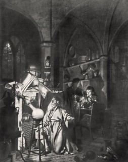 Alchemist's kitchen, 17th century
