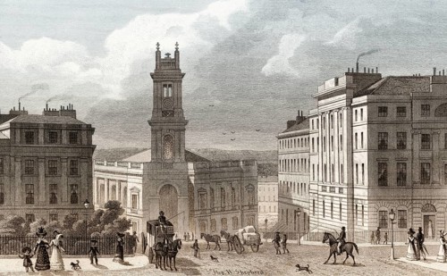 St Stephen's Church, St Vincent Street, Edinburgh, Scotland, 19th century, from Modern Athens by Th
