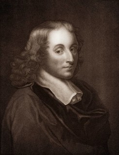 Blaise Pascal, 1623-1662, a French mathematician, physicist, inventor, writer and Christian
