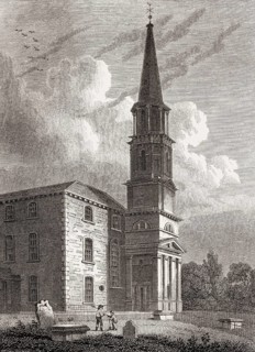 St. Michael's Parish Church, Inveresk, East Lothian, Edinburgh, Scotland, 19th century, Views in