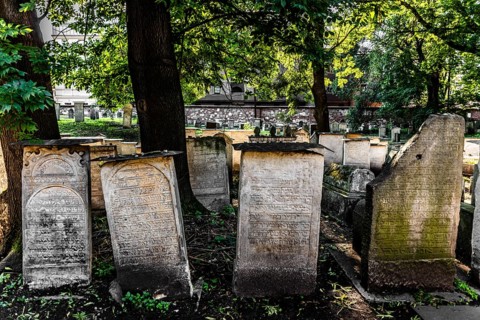 Remuh Cemetery, 1551, Remuh Synagogue, 1553, one of two synagogues still in use today, Kazimierz