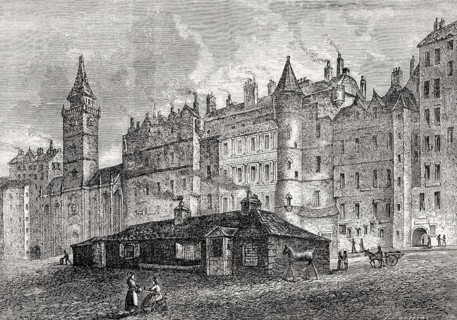 The Edinburgh City Guard House, High Street, Royal Mile, Edinburgh, Scotland, 19th century